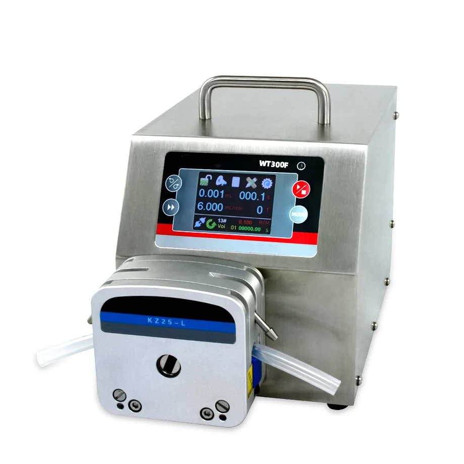 

WT300F Intelligent Dispensing Peristaltic Pump Liquid Medical Machine