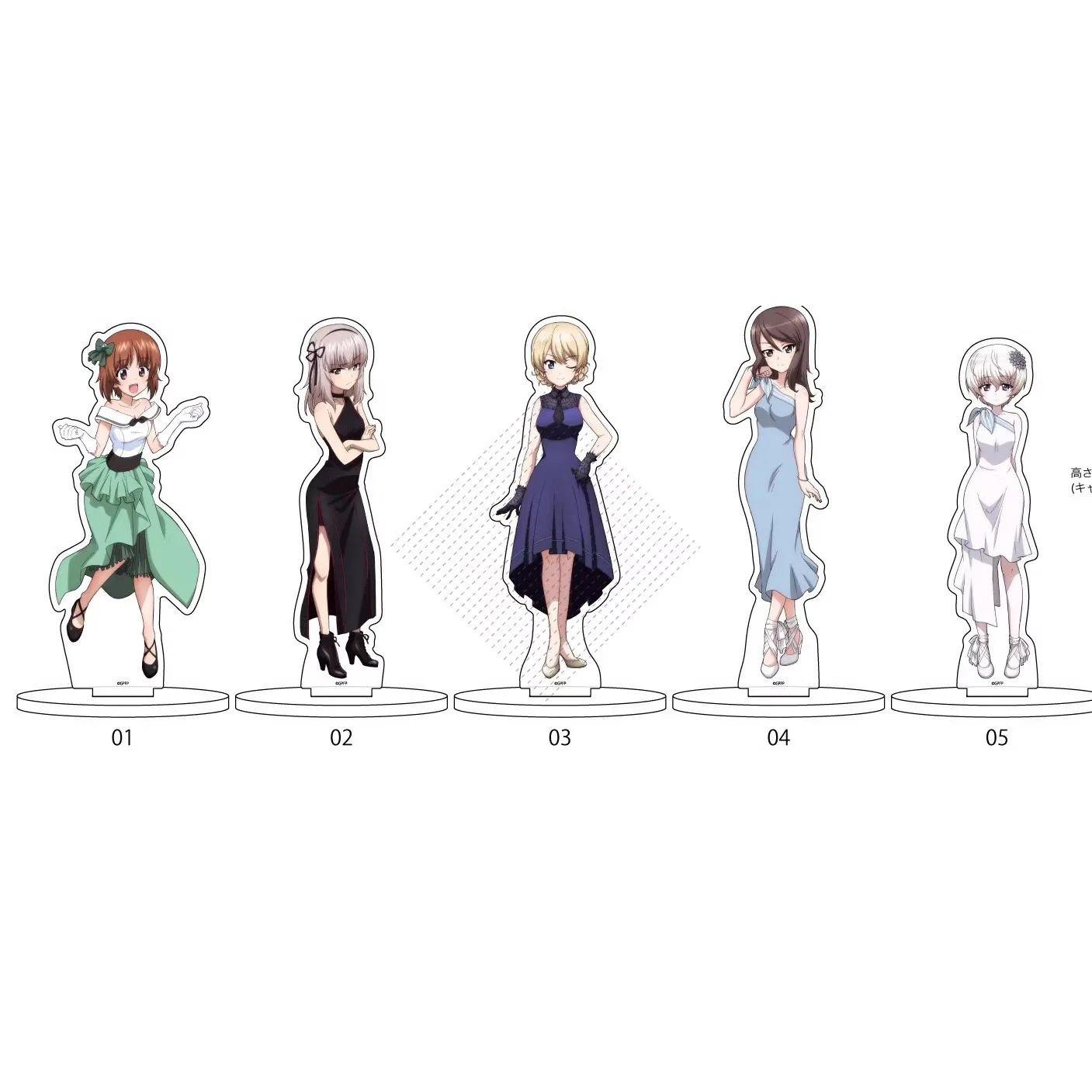 Игра Kathowa Nishi Kinuyo Darjeeling Nishizumi Miho Maho акриловая кукла-подставка аниме Anchovy фигурка