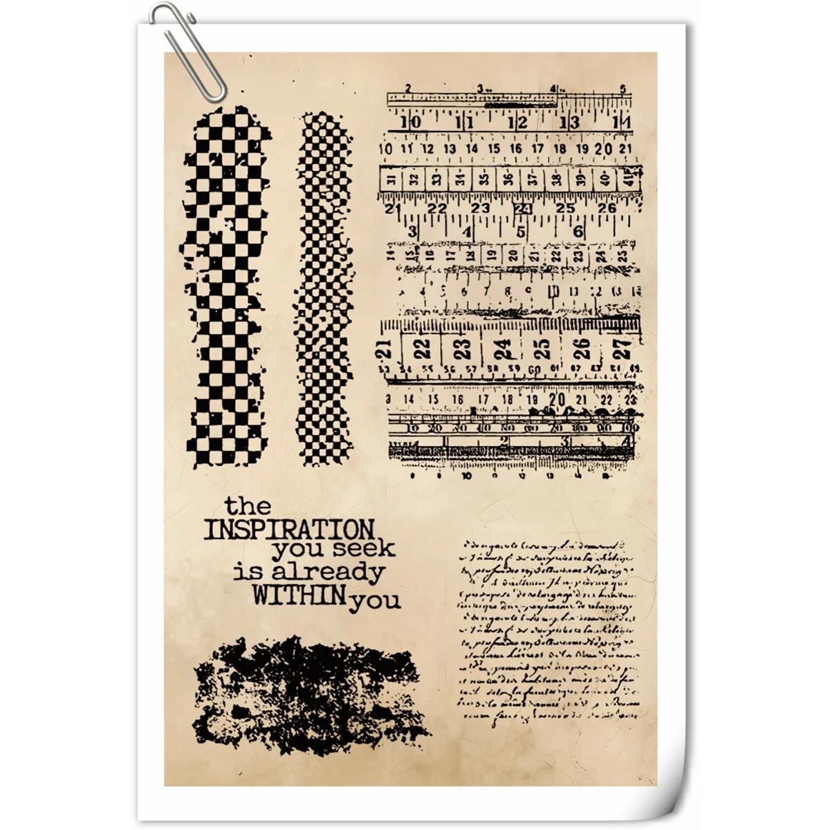 

Piano Score Clear Silicone Stamps For DIY Scrapbooking Craft Supplies Embossing Rubber Stamping 2023 New Arrival