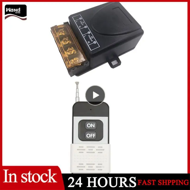 

Strong Anti-interference Remote Control Artifact Strong Stability Convenient 30a Relay Working Voltage Ac85v-250v No Direction