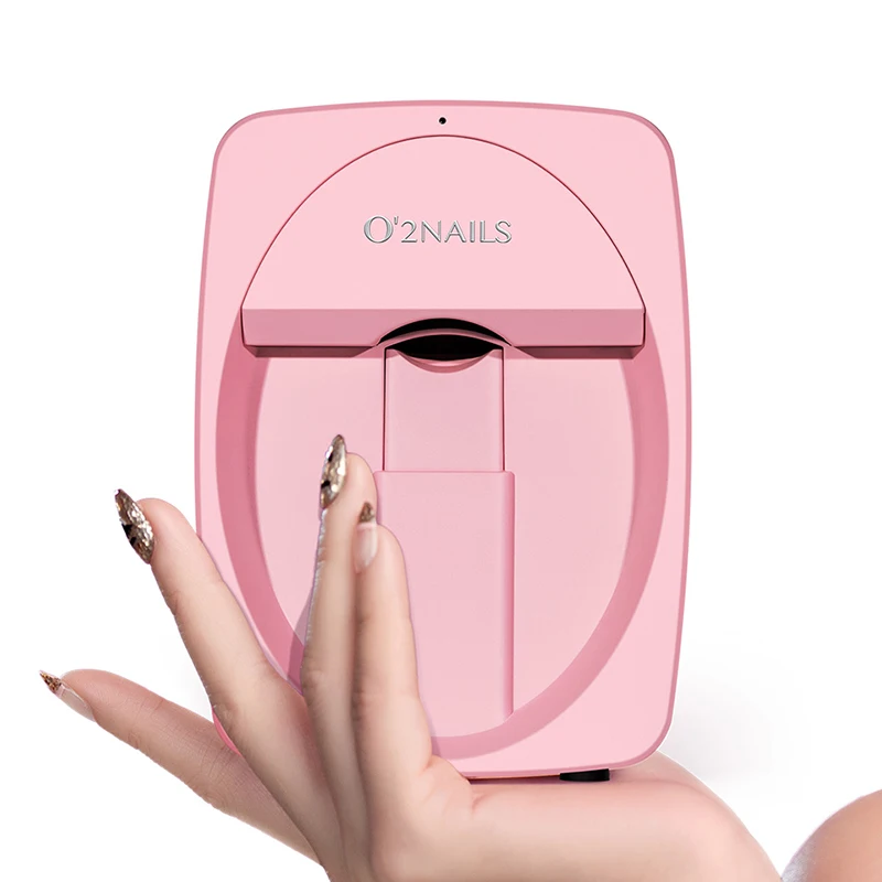 

O2NAILS Portable mini automatic 3d smart wifi digital nail art printer machine M1