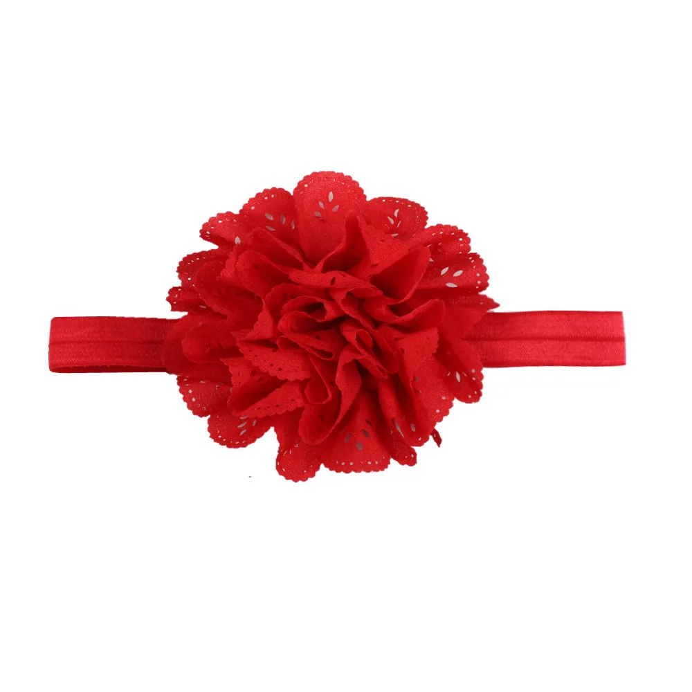 

Baby Accessories Baby Girl Headbands Newborn Baby Headband Elastic Nylon Headband Kids Flower Cutout Headband