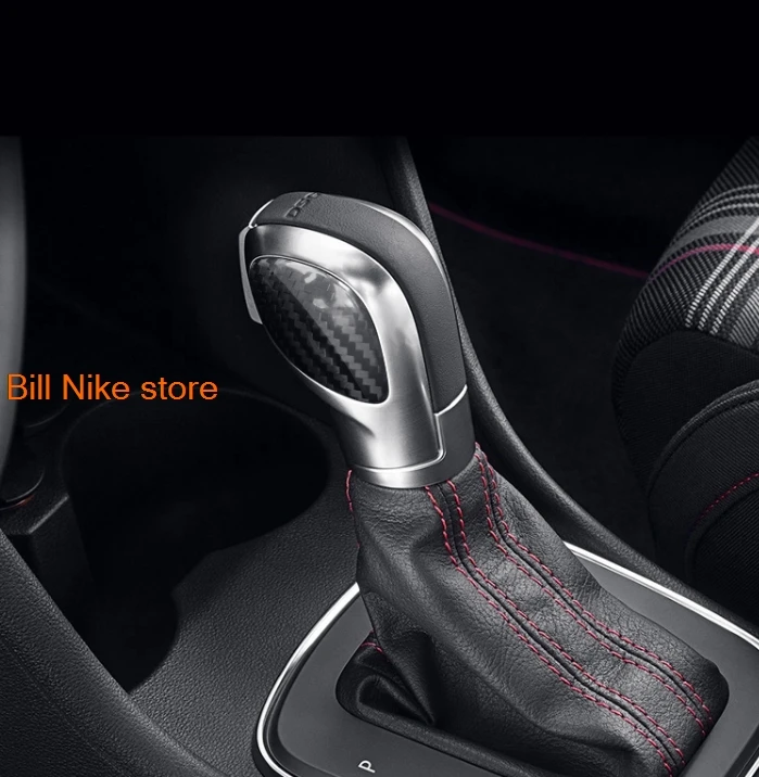 Автомобильная ручка переключения передач из углеродного волокна чехол для