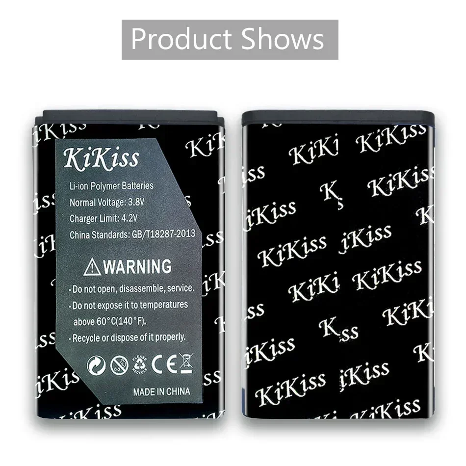 Аккумулятор KiKiss BL-6C 2400 мАч для Nokia QDA+ 2110 2116 2125 2855 2865 6015i 6016i 6019i 6152 6275 E70 6255 Замена Bateria