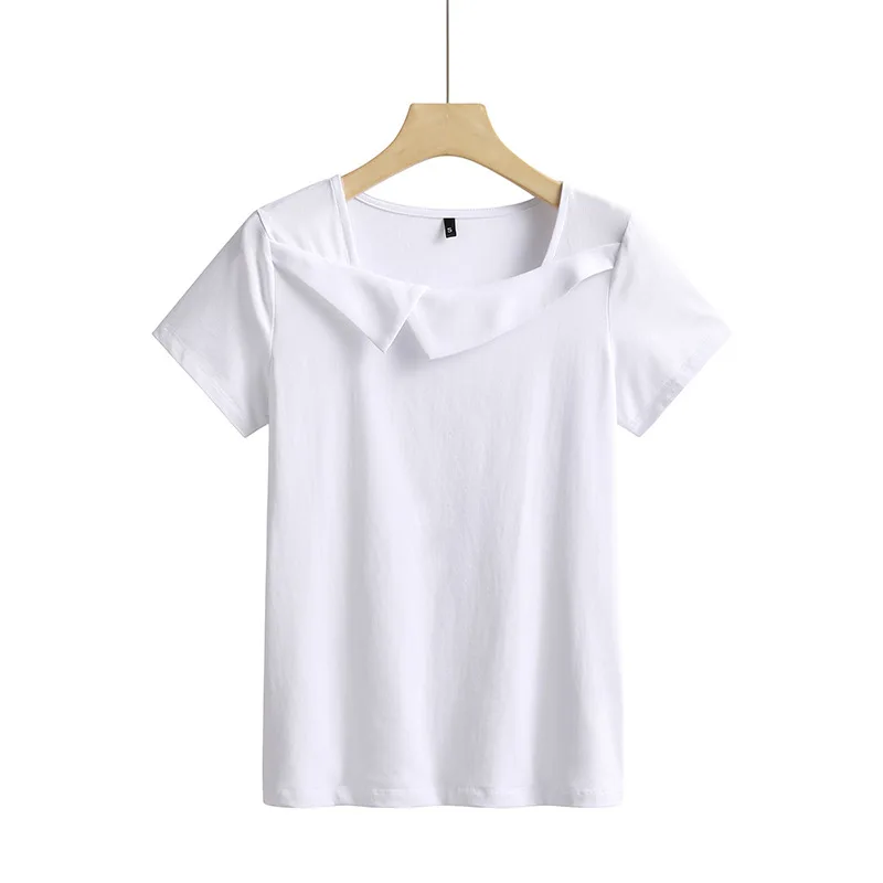 

2022 short-sleeved T shirt pregnant women fashion all-match pure cotton Black