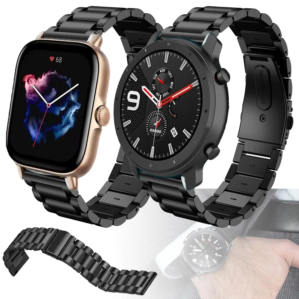 

Браслет из титанового сплава для Samsung Galaxy Watch 4/Classic/46 мм/42 мм/active 2/Gear s3/S2/3 41 45 мм, аксессуары для часов, 20 мм 22 мм