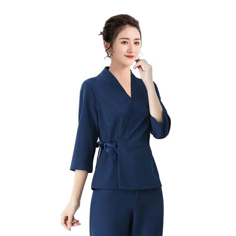 Эстетические аксессуары для салона красоты рабочая одежда массажа терапевта ног