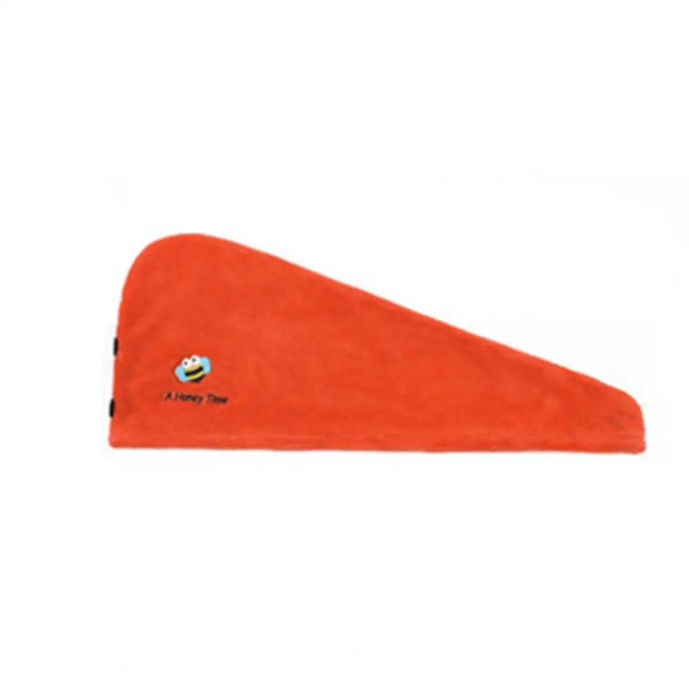 

Excellent Hair Towel Easy to Clean Super Water-absorbing Dry Hair Hat Home Dorm Essential Dry Hair Hat Hair Drying Cap