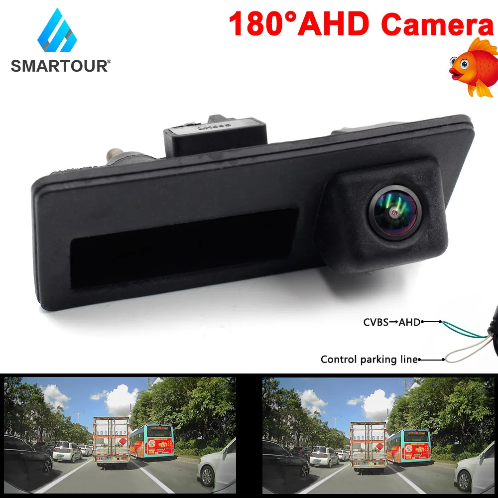 

Автомобильная AHD камера заднего вида с углом обзора 180 градусов для VW Passat Golf Polo Jetta Tiguan Touareg B6 B7 для Audi A3 A4 A5 A6 S5 HD Автомобильная камера