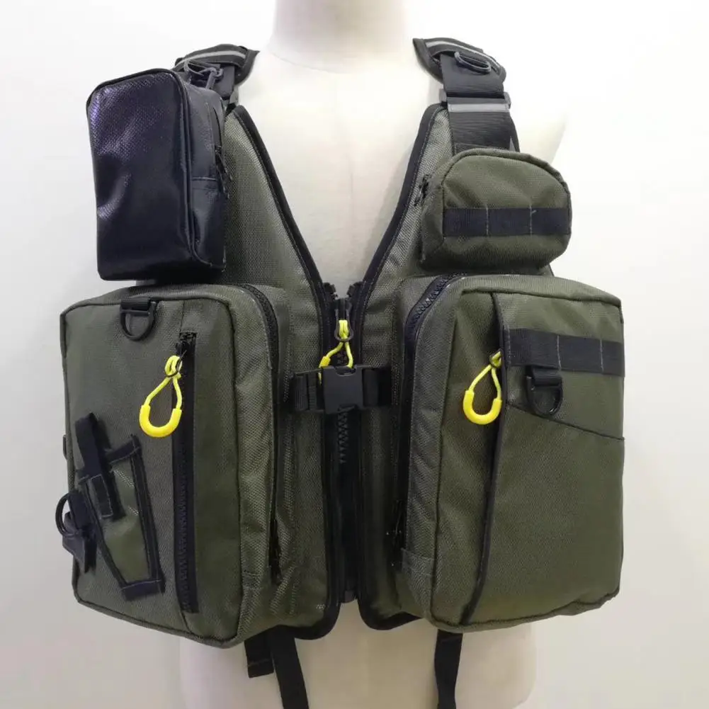 

Durable Water Vest Swimming Jacket Drifting Vest Oxford Cloth Protective