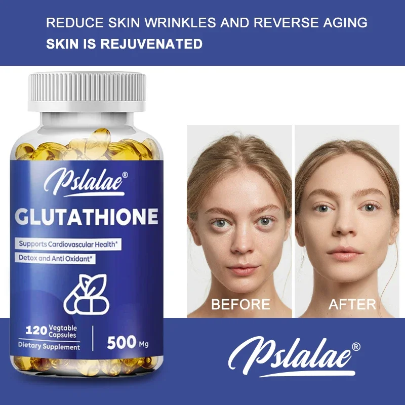 

Natural Glutathione Paralyzed Supplement 500 Mg -support Cardiovascular Health, Antioxidant Support