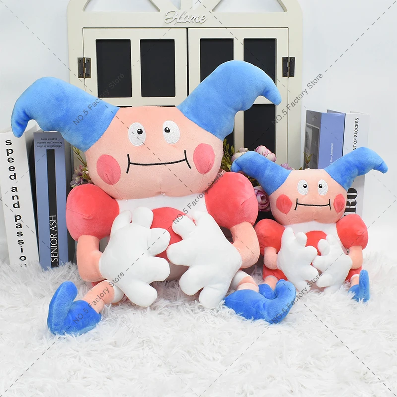 

TAKARA TOMY Pokemon Mr. Mime Plush Toys Anime Kawaii Soft Stuffed Animals Toys Doll for Children Kids Birthday Gifts