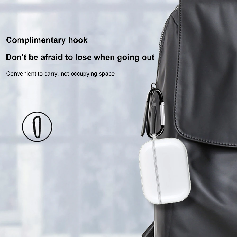 

Противоударный Водонепроницаемый чехол для наушников Apple Airpods Pro 2 с крючком и поддержкой Bluetooth