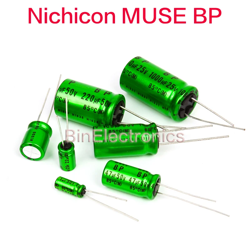 10 шт./лот Nichicon MUSE BP ES (Bi) неполярный биполярный Hi-Fi аудио конденсатор 4 7 мкФ 22 47 100 25V