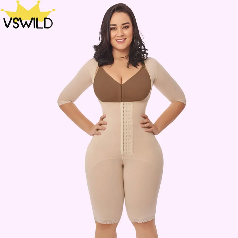 Shapewear Bodysuit for Women Fajas Reductoras Y Modeladoras Para Girdle Seamless Full Body Slimming Undergarment for Everyday