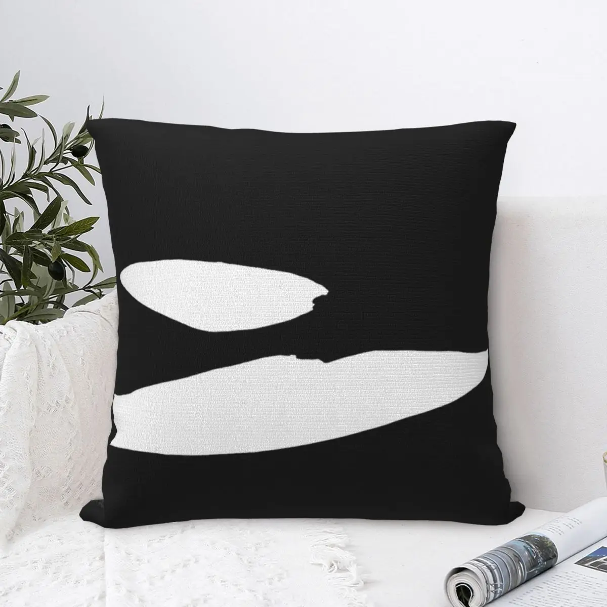 

Makaio Orca Square Pillowcase Cushion Cover Comfort Pillow Case Polyester Throw Pillow cover For Home Sofa Living Room