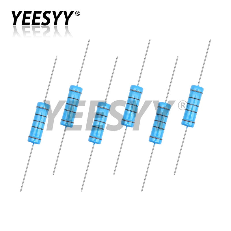 10 шт. 5 Вт 1% металлопленочный резистор 0 1R~10M 47R 100R 220R 330R 1R 2R 1K 1 5K 2 2K 3 3K 9K 4 7K 10K 22K 47K 100K