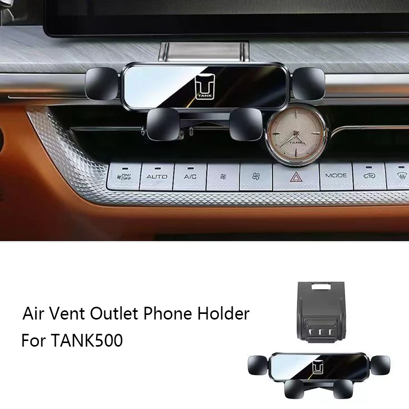 

Автомобильный держатель для телефона с вентиляционным отверстием, подставка, автомобильные аксессуары для Great Wall TANK 300 500 2021- 2023