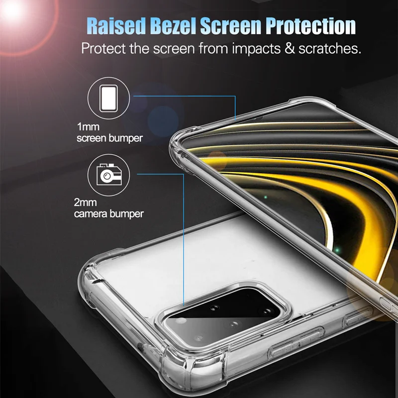 Фото Силиконовый чехол для Samsung Galaxy S20 S21 S22 S23 Ultra S10 S9 Plus Note 20 10 9 A51 A52 A52S A53 A54 №3