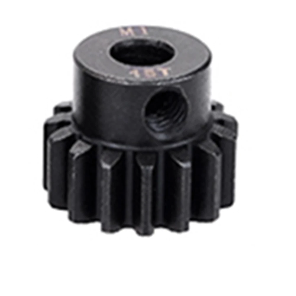 

M1 5Mm 15T Black Steel Metal Pinion Motor Gear for 1/10 Rc Model Car Moto
