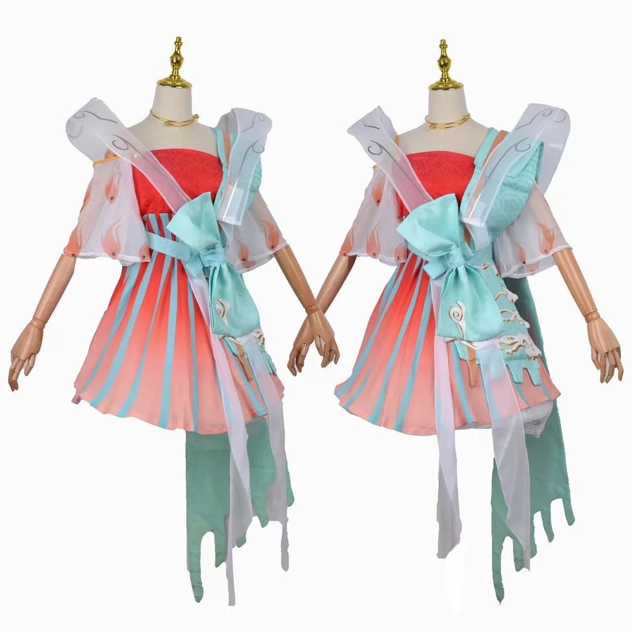 

King of Glory Yao Meet the God Deer Lolita Dress Anime Cosplay Costume For Women Cos Party Halloween Uniforms