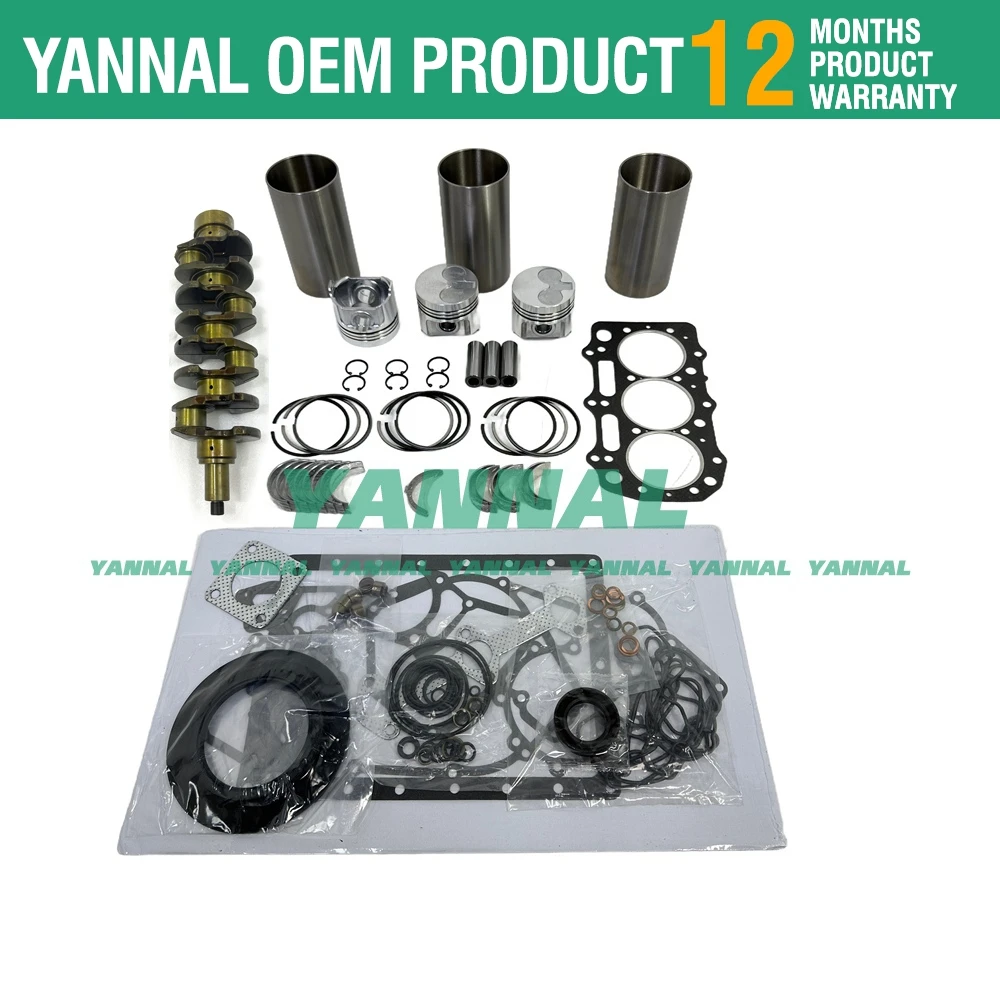 Комплект для ремонта коленчатого вала S773L двигателя Shibaura ST324 запасные части