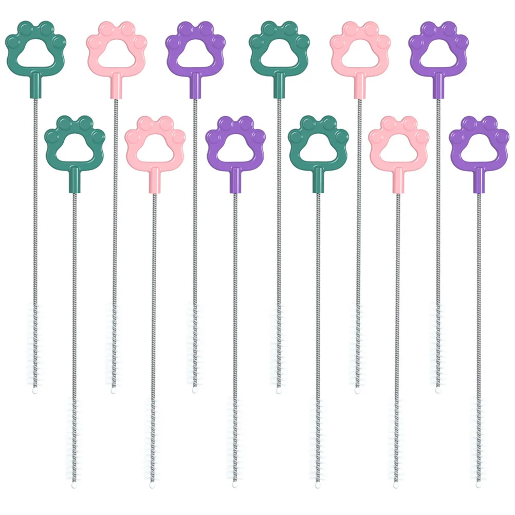 

12pcs Straw Cleaning Brush Bottle Straw Brush Straw Brush Feeding Bottle Straw Brush Straw Cleaner Brush