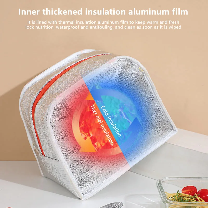 Ланч-сумки для детей детский школьный термобокс еды с милым принтом