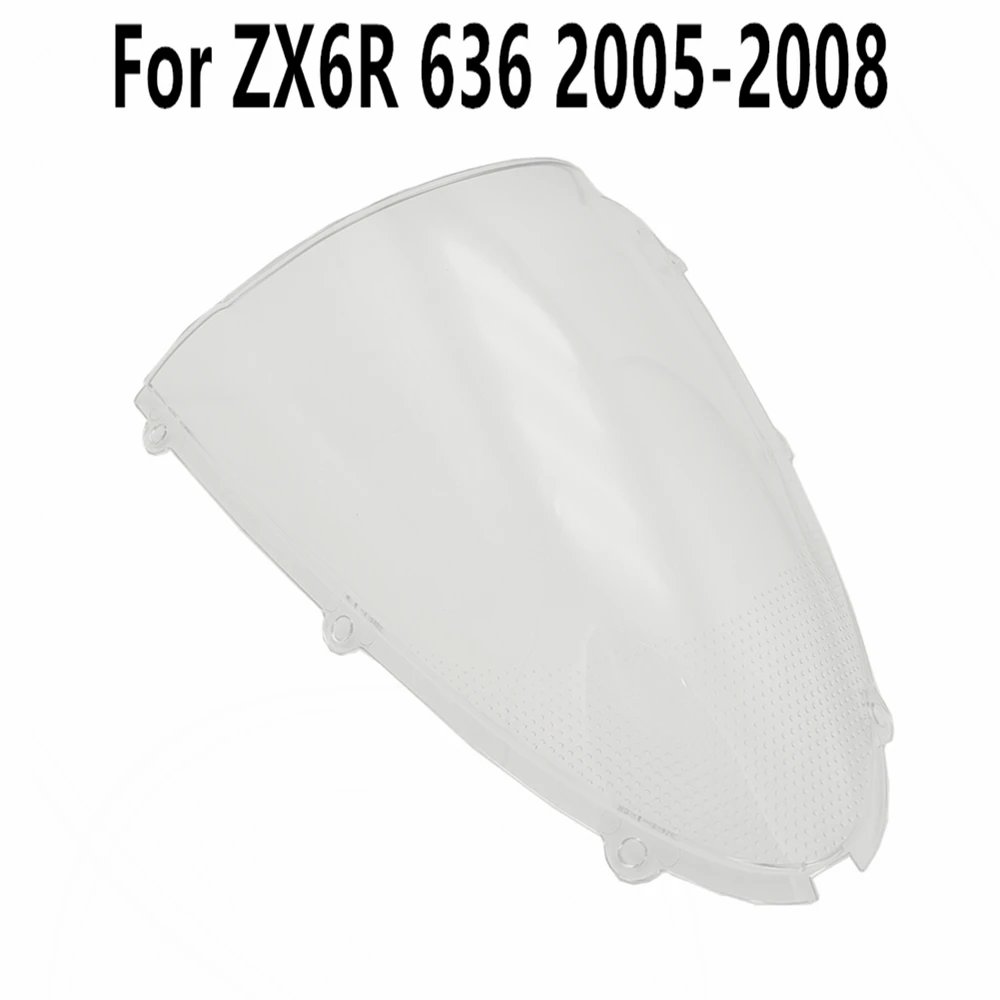 

Black transparent For ZX6R ZX 6R 636 2005-2006-2007-2008 High Quality Wind Deflectore Windscreen Spoiler Windshield