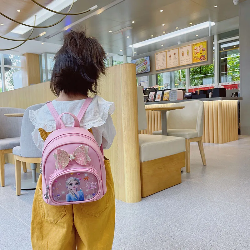 Модные детские школьные сумки на одно плечо Disney мультфильм Aisha принцесса для