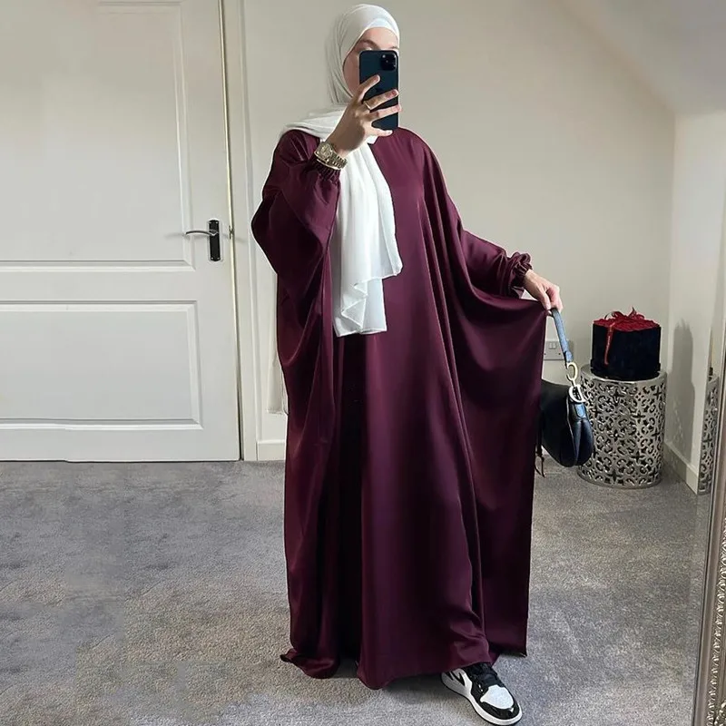 Modest Abaya Dubai Turkey Muslim Hijab Dress Long Khimar Prayer Clothes Jilbabs Islamic Clothing For Women  Robe Priere Djellaba