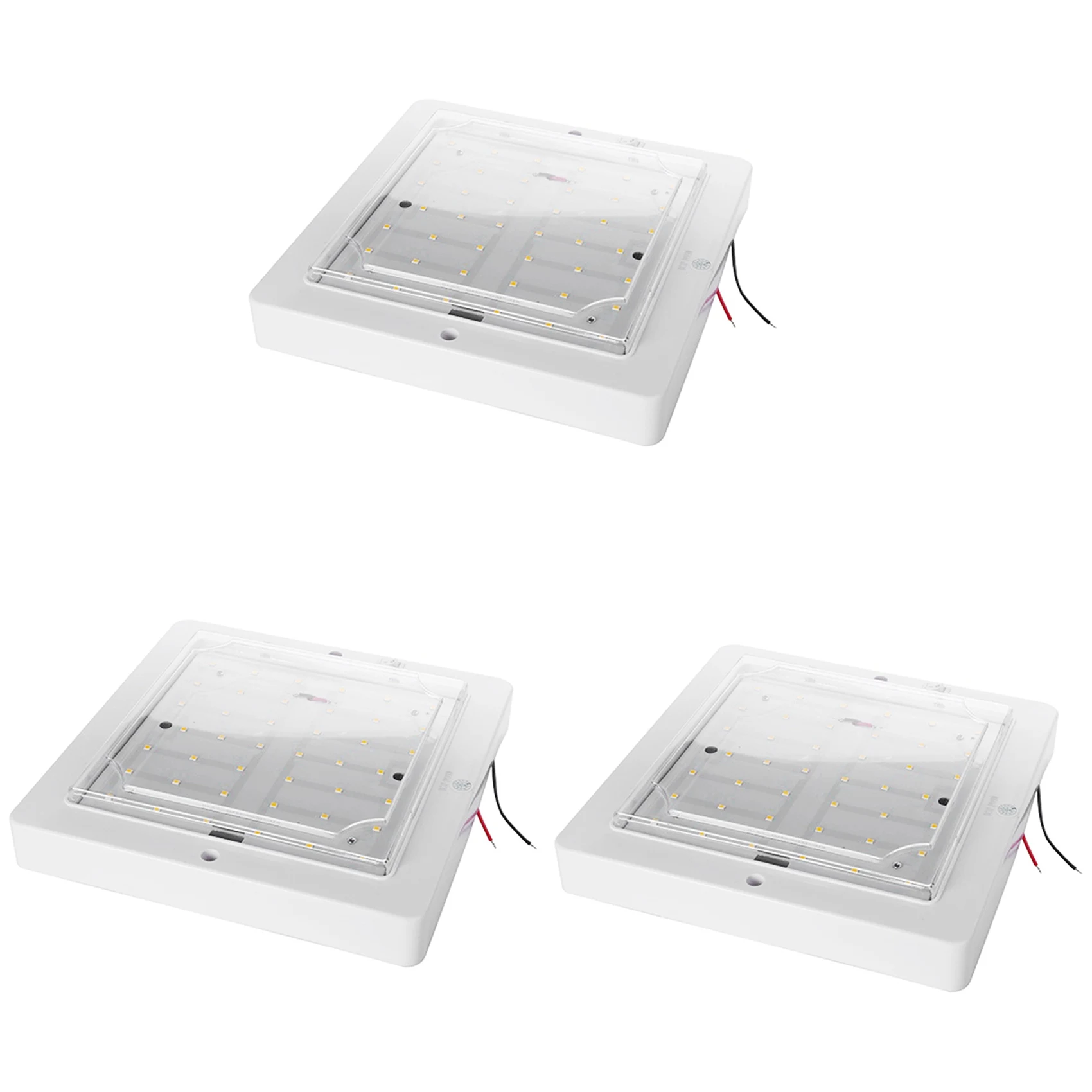 

3x9 Вт 12 в автомобильный фургон Rv светодиодный внутренний Потолочный Интерьер интерьерная лампа купол светильник Теплый телефон