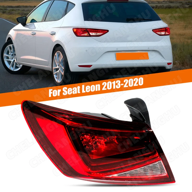 

1 левый задний фонарь со светодиодными лампами для Seat Leon 2013 2014 2015 2016 2017 2018 2019 2020 автомобильный задний стоп-сигнал 5F0945207E