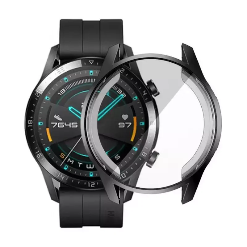 

Soft For Huawei Watch GT 2 46mm TPU Full Screen Protective Watch Protector 6 Color Cover Accessories