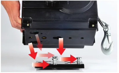 Морская электрическая лебедка 3500lbs портативная для яхты небольшой крановый