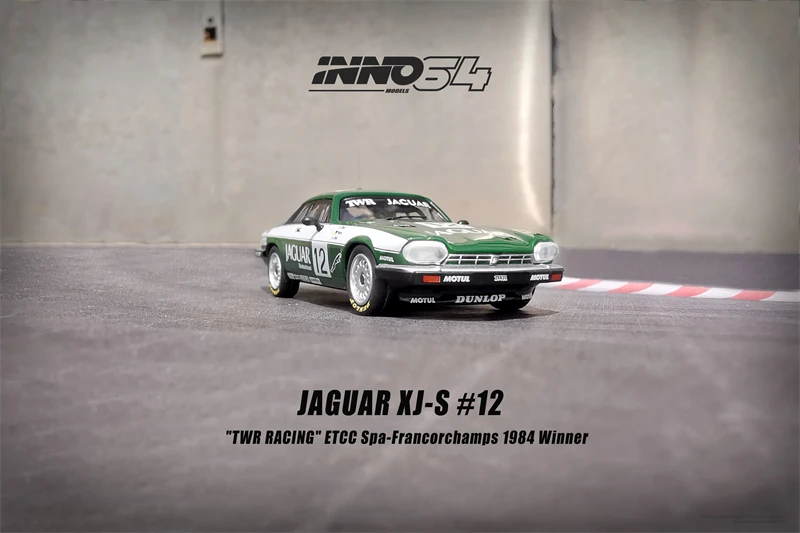 

(PreOrder) INNO64 1:64 JAGUAR XJ-S #12 TWR RACING ETCC Green Model Car