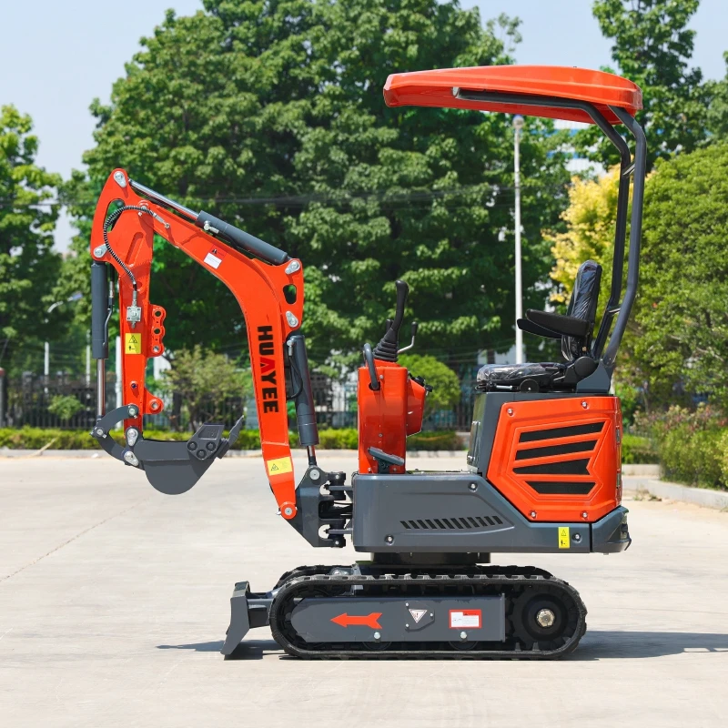 HUAYEE мини-экскаватор 1 2 тонн от производителя Индивидуальное оборудование