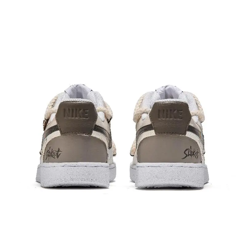 【Настроить】Nike Court Vision 1 обувь для скейтбординга мужские кроссовки DH2987-101