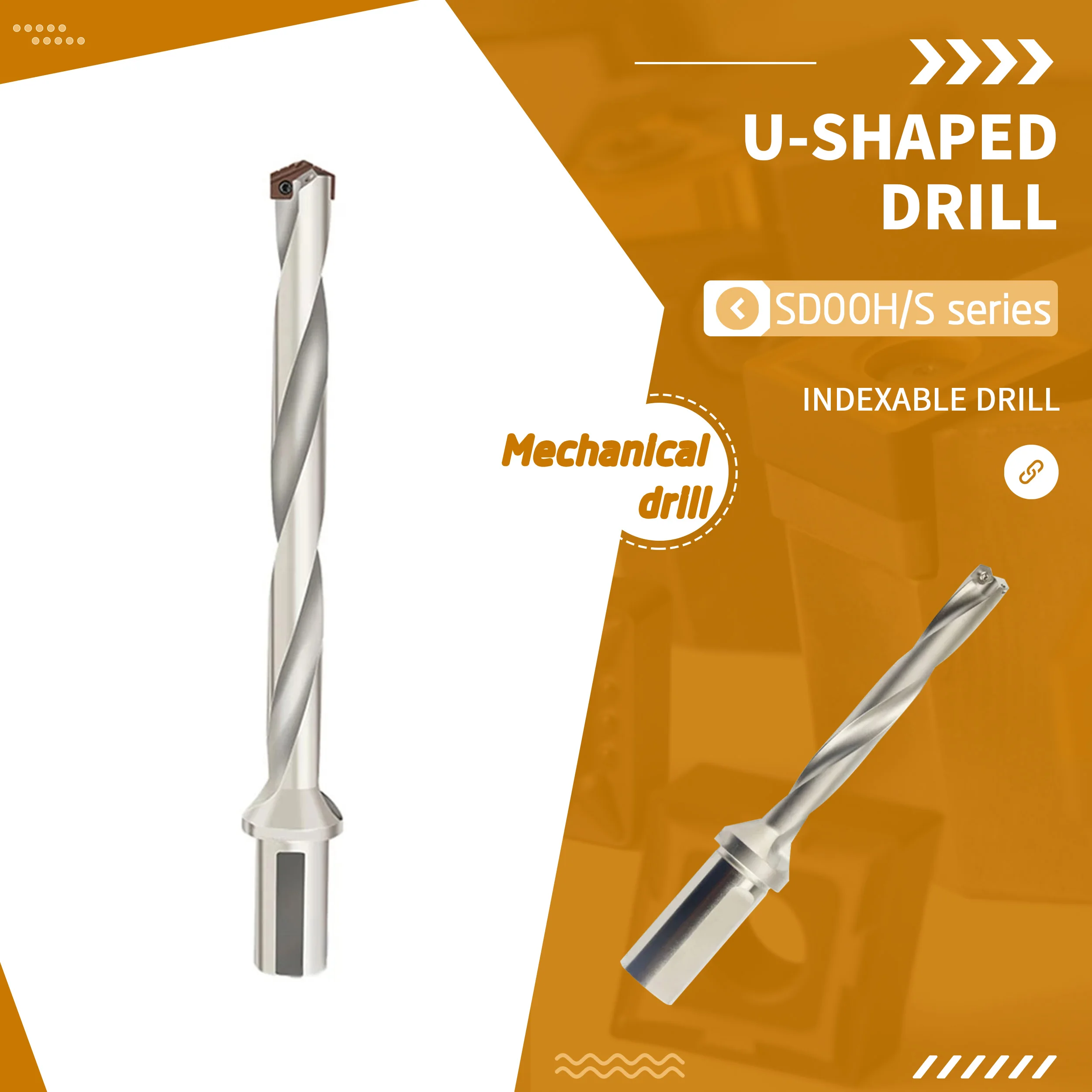 SD00H-64-XP20 SD00H-114/178 SD00S-240 Drill Blade Holder Spiral Groove U Drill Indexable Coolant Spade Drill Metal Lathe Tools