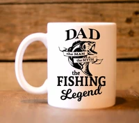 fishing mug father cups papa fathers day gifts beer mugs tea kids gifts ceramic coffee mug novelty friend gifts home decal