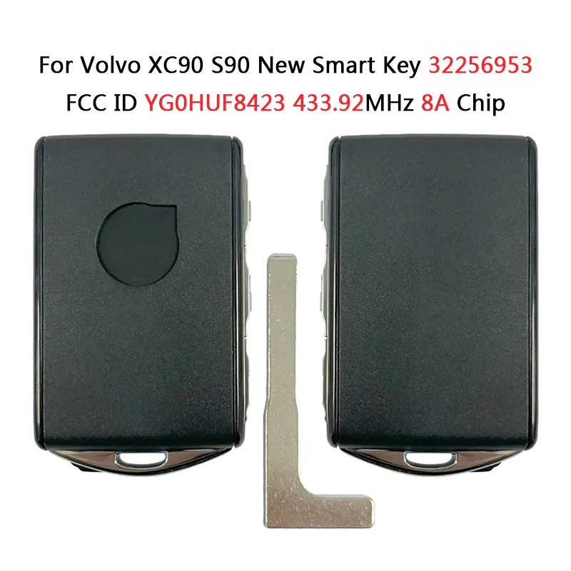 TXK050002 HUF8423 для Volvo XC90 S90 Новый смарт-ключ 4 кнопки 433 92 МГц 8A чип PN 32256953 FCC ID YG0HUF8423