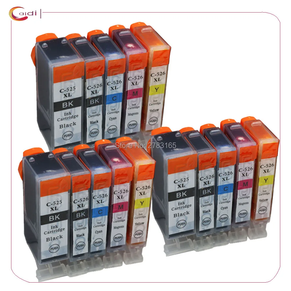 Внешний картридж с чернилами для IP4850 iX6550 MG5150 MG5250 MG6150 MG8150 MX885 MG5350 MG6250 MG8250 iP4950 20 шт. -