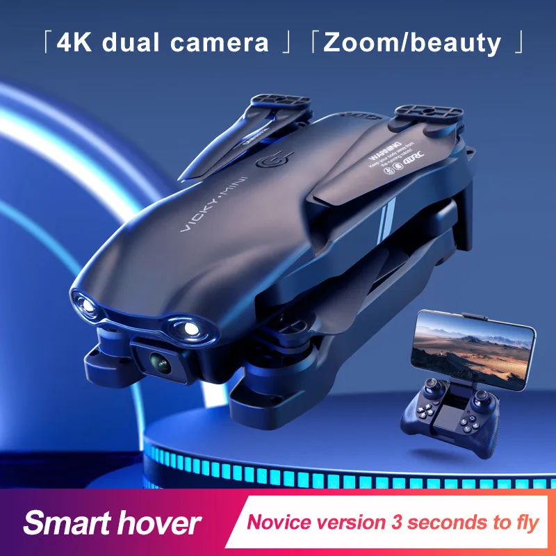 

Мини-Квадрокоптер V13 складной с камерой 4k HD, 1080P, Wi-Fi, Fpv