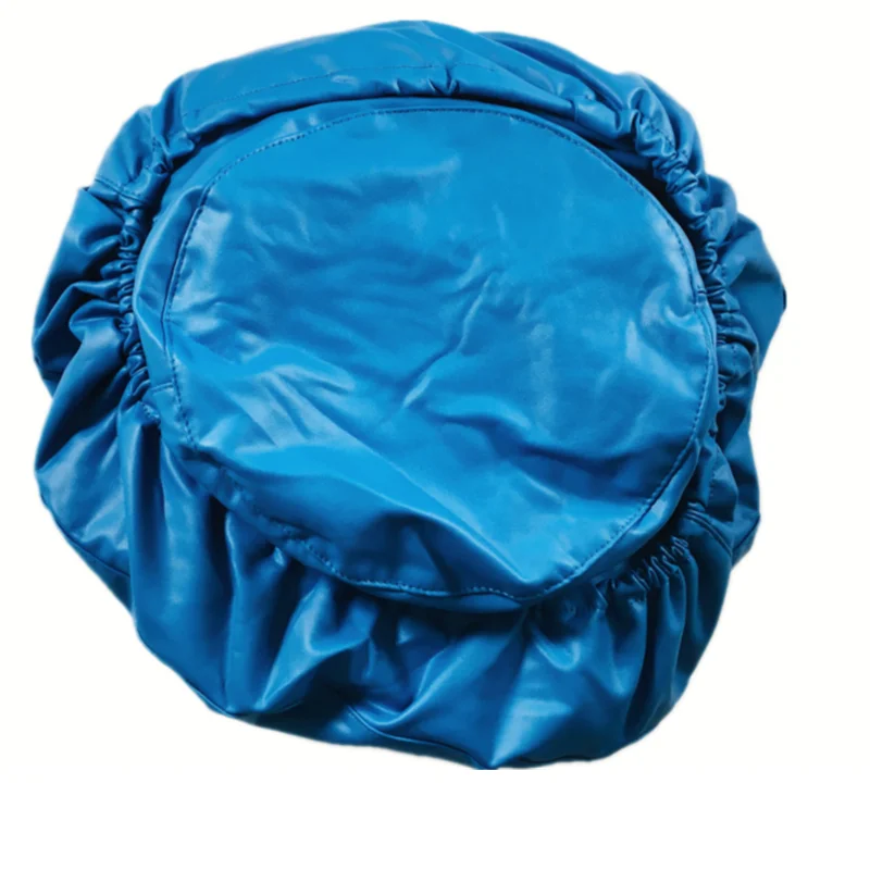 

Dental Dark Blue Chair Cover Seats PU Leather Waterproof Protective Case Sleeves