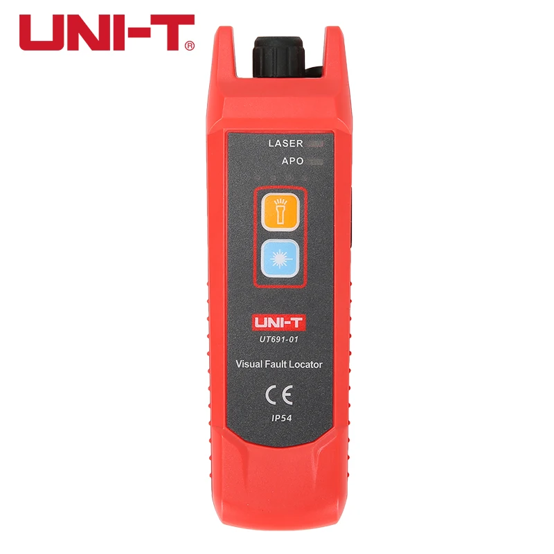 

UNI-T Visual Fault Locator FTTH Fiber Optic Cable Tester Pen 1/10/20mW SC/FC/ST 2.5mm Interface VFL Optical Fiber Red Light Pen