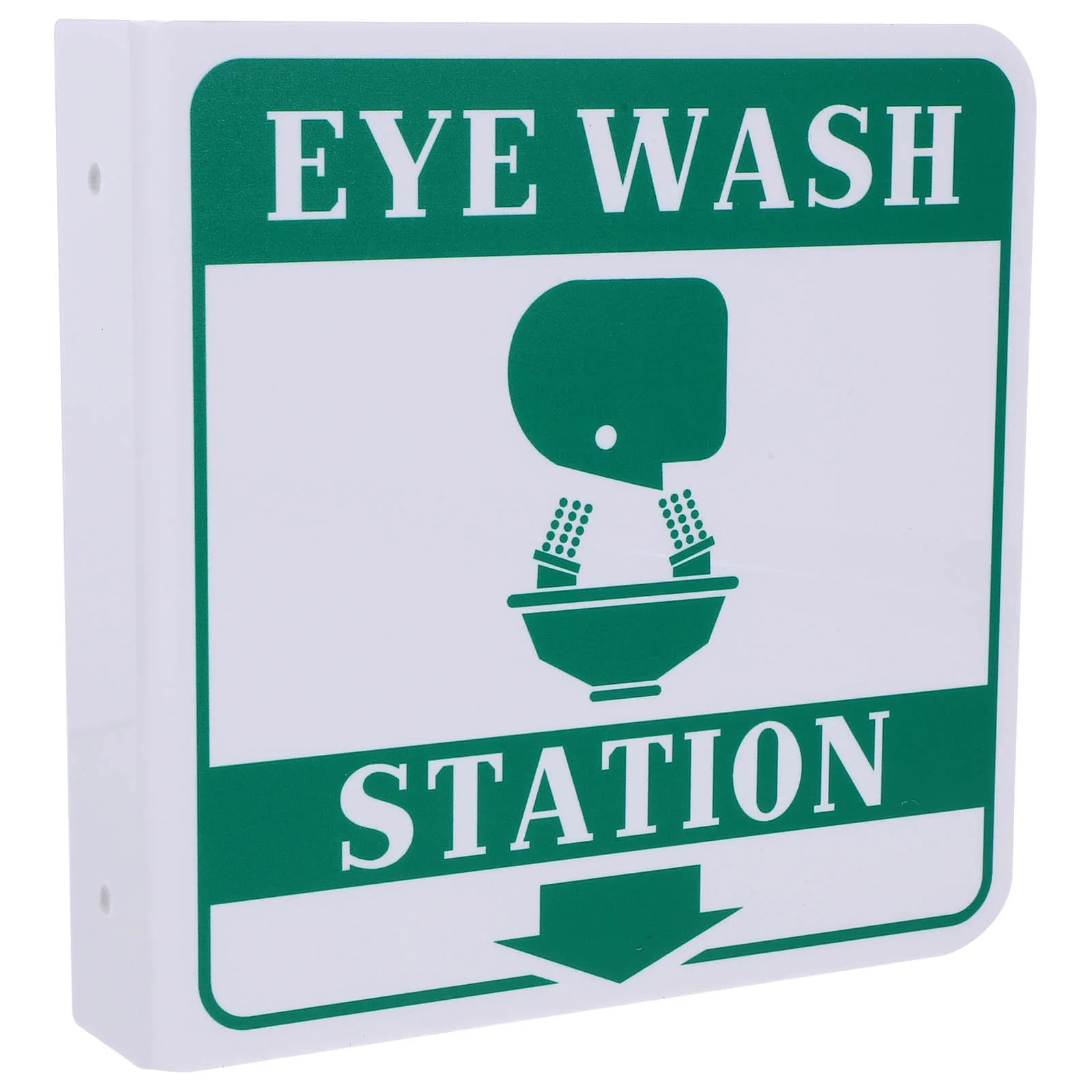 

Tag Safety Eye Wash Station Sign Decals Emergency Applique Security Signs Label