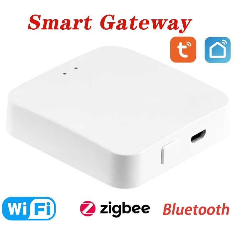 

Смарт-шлюз Tuya ZigBee 3,0, беспроводной, многорежимный, работает с Alexa Google Home