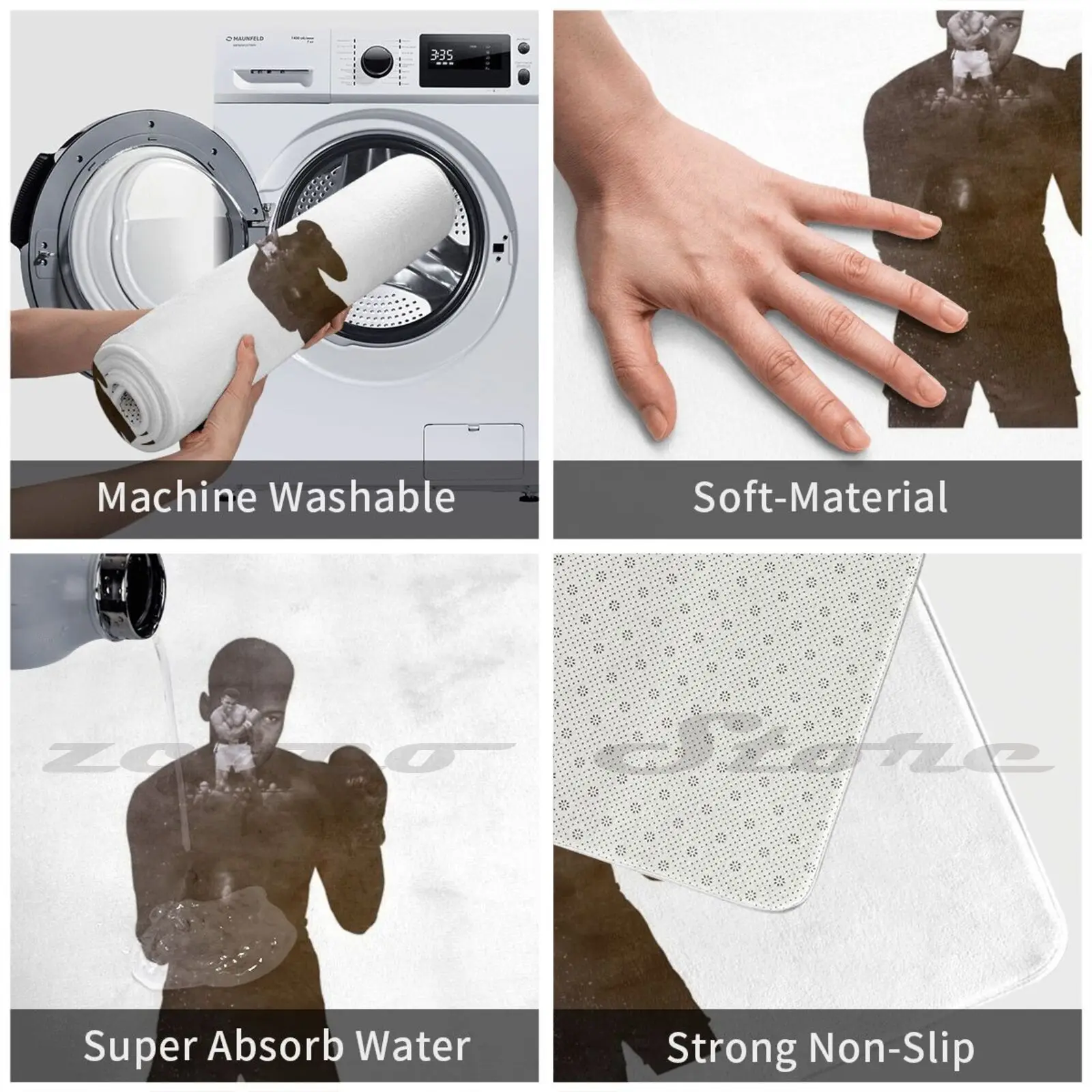 Самый большой из всех времени мягкий коврик для двери нескользящий поглощения