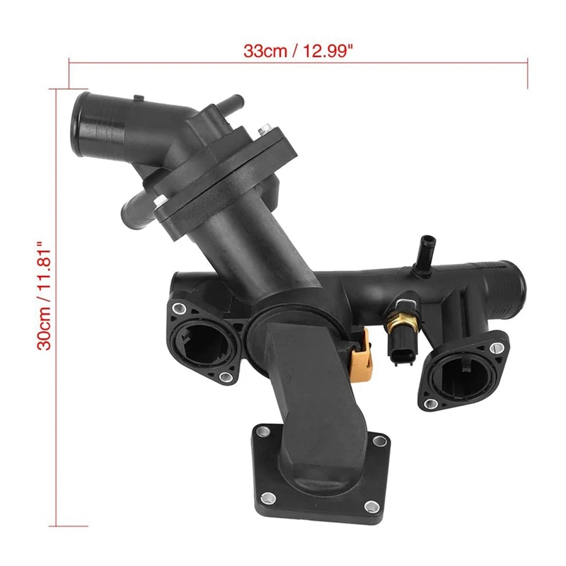 Корпус термостата в сборе для Land Rover LR3 Range Sport 4.4L V8 LR 005631 1316378 4536880