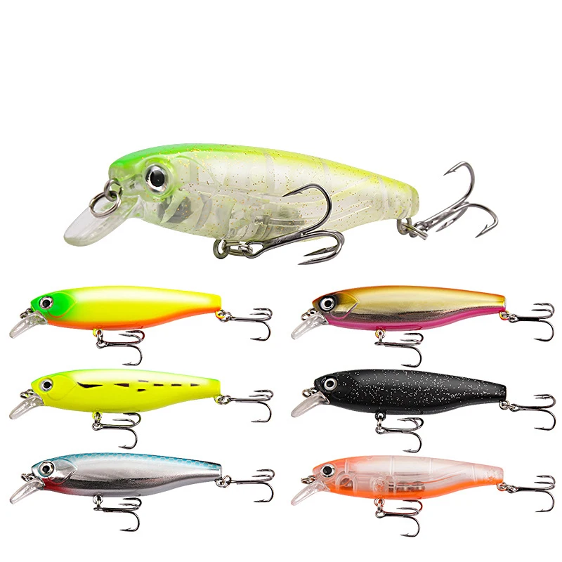 

Floating Minnow Fishing Lures 87mm 11.5g Crankbait Topwater Surface Walk The Dog Hard Baits Wobblers For Bass Pike